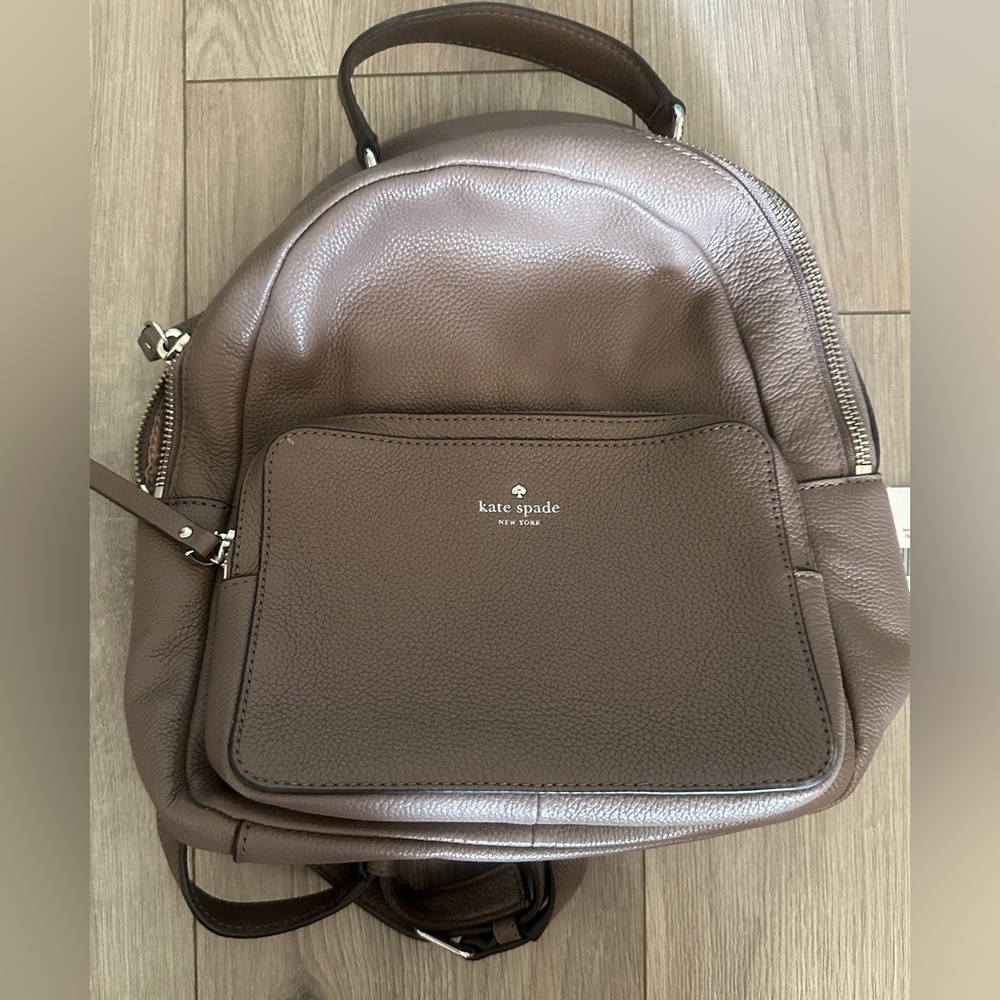 Kate Spade Taupe Leather Handbag